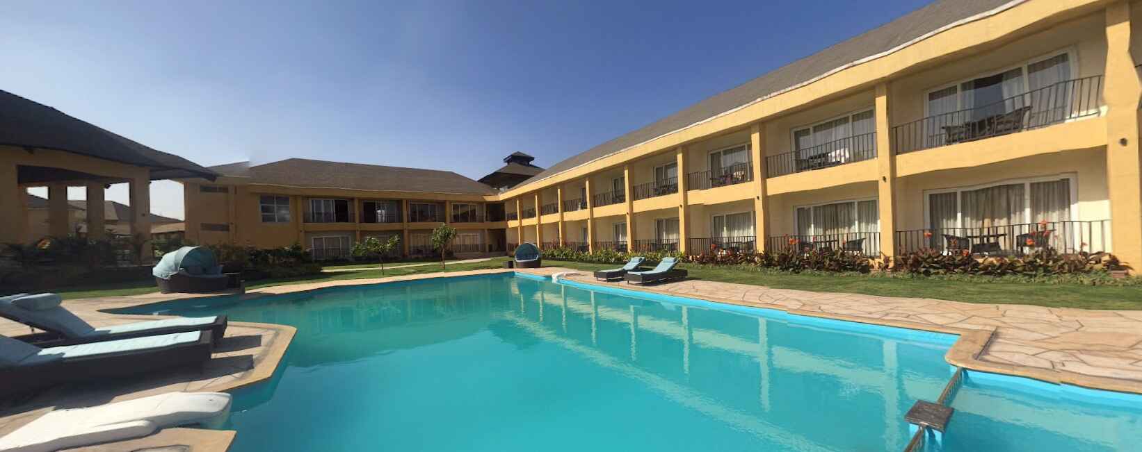 resorts with a pool & activities for corporate outing near mumbai