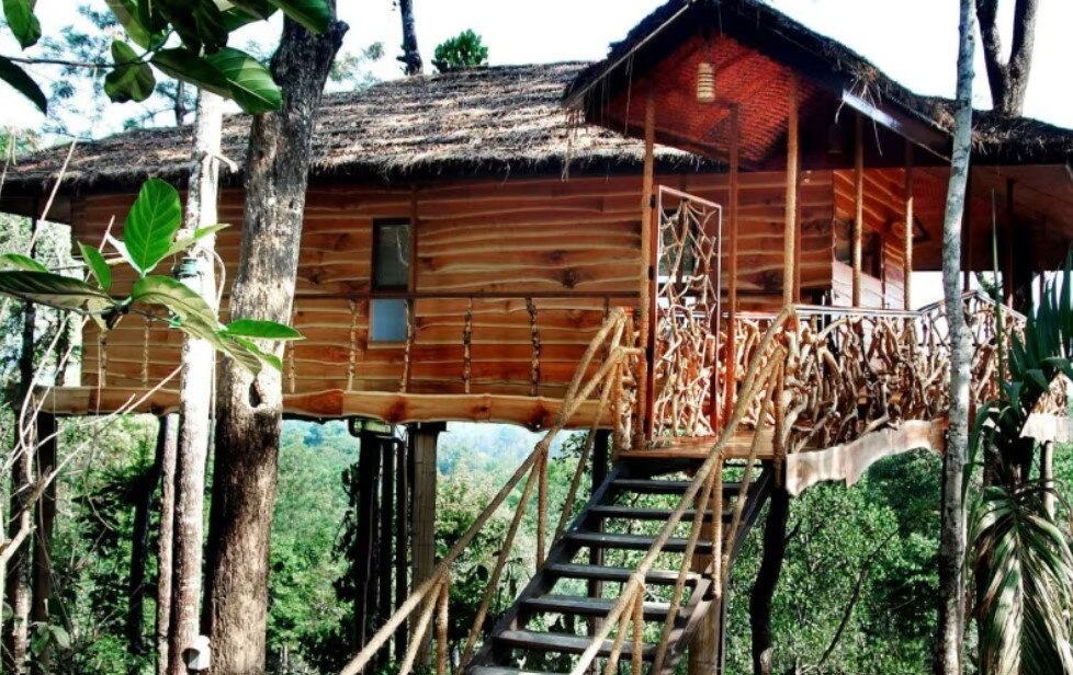 romantic tree houses in India