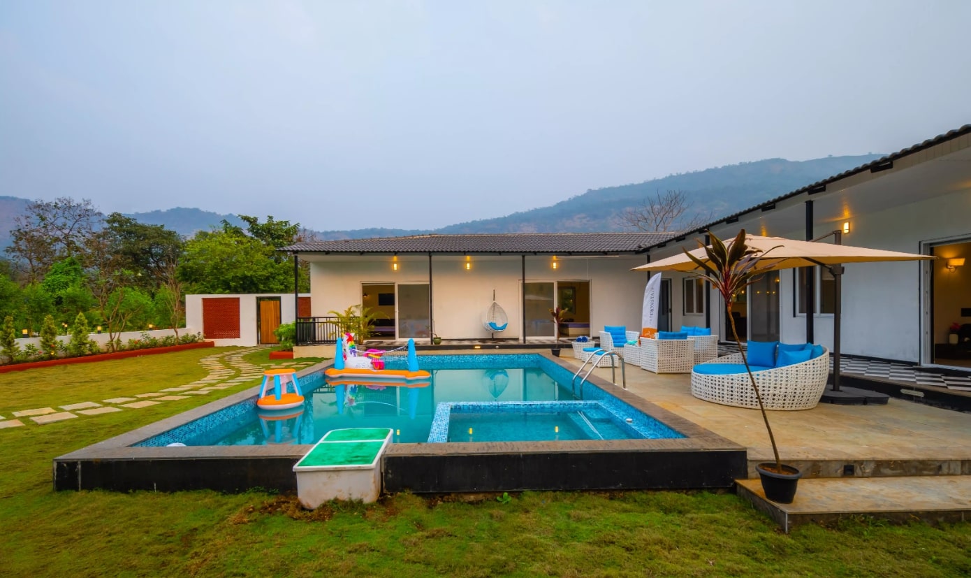 villas for a perfect January long weekend getaway near Mumbai