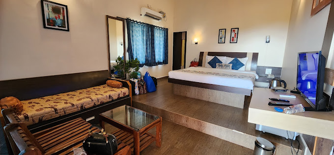 Konkan Coast Beach resort: Bedroom