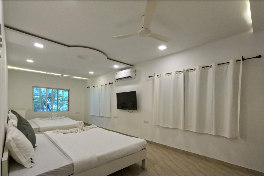 Privy Stays Kurul Alibaug, spacious bedroom