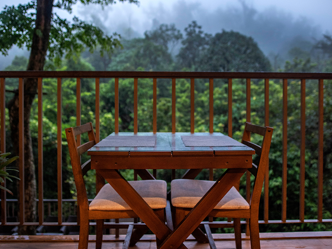 Wayanad Rainforest Getaway: dining view