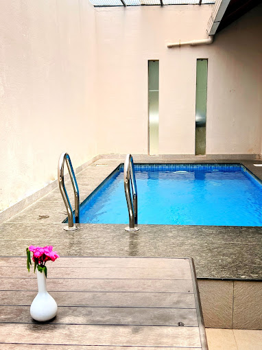 wayanad rainforest getaway: pool view