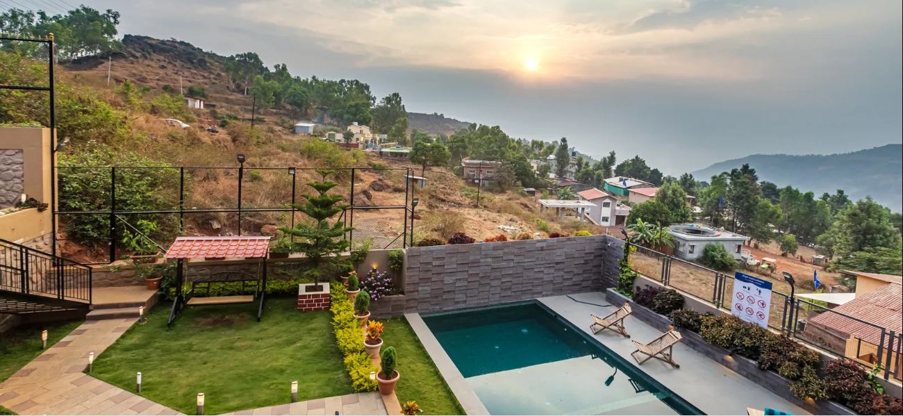 pool villas in Panchgani