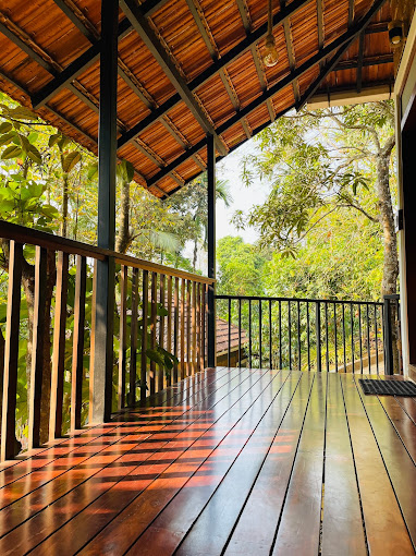 serenity valley wayanad: balcony view
'