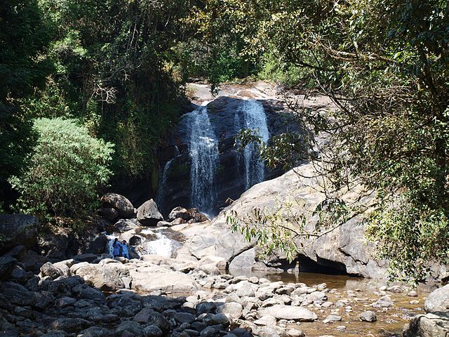 Lakkom waterfalls in Munnar