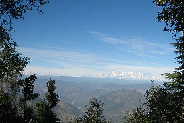 The snow view point