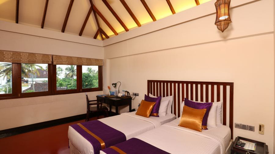 A Backwaters Retreat bedroom View 