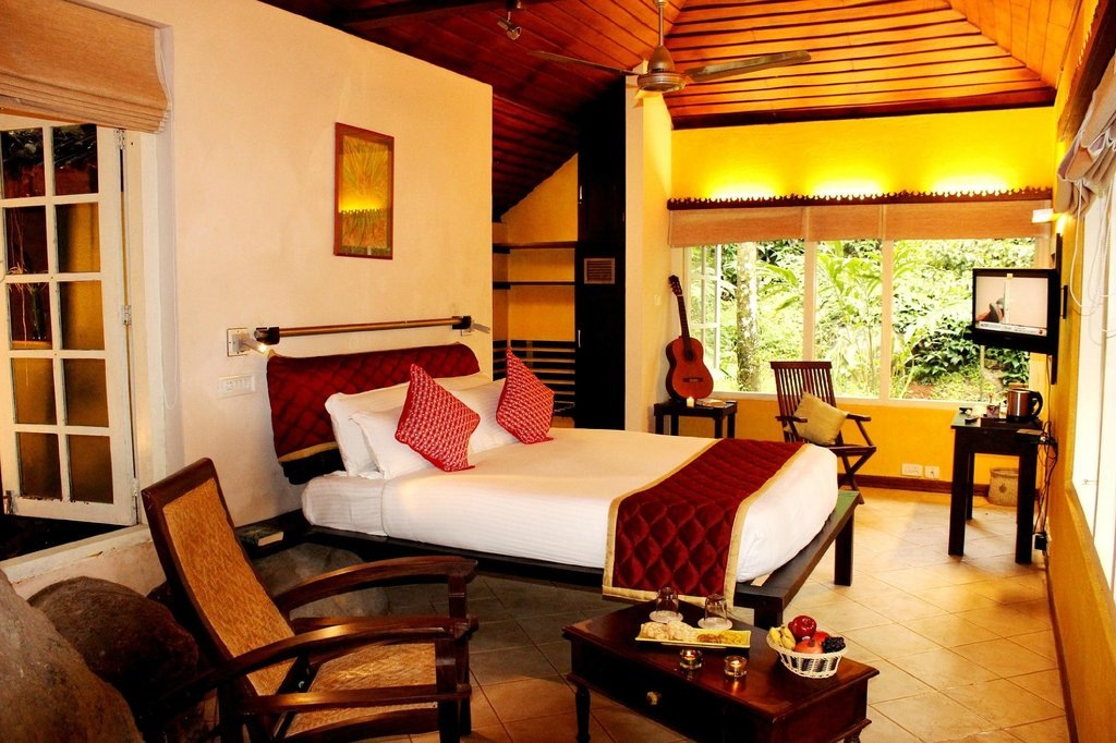 cardomom jungle resort bedroom view