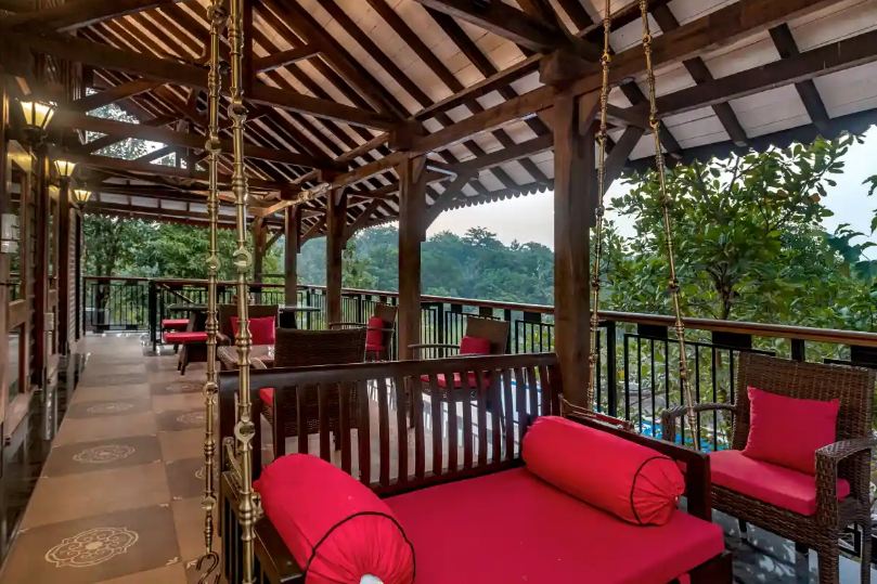 Eco Escape By The River balcony view