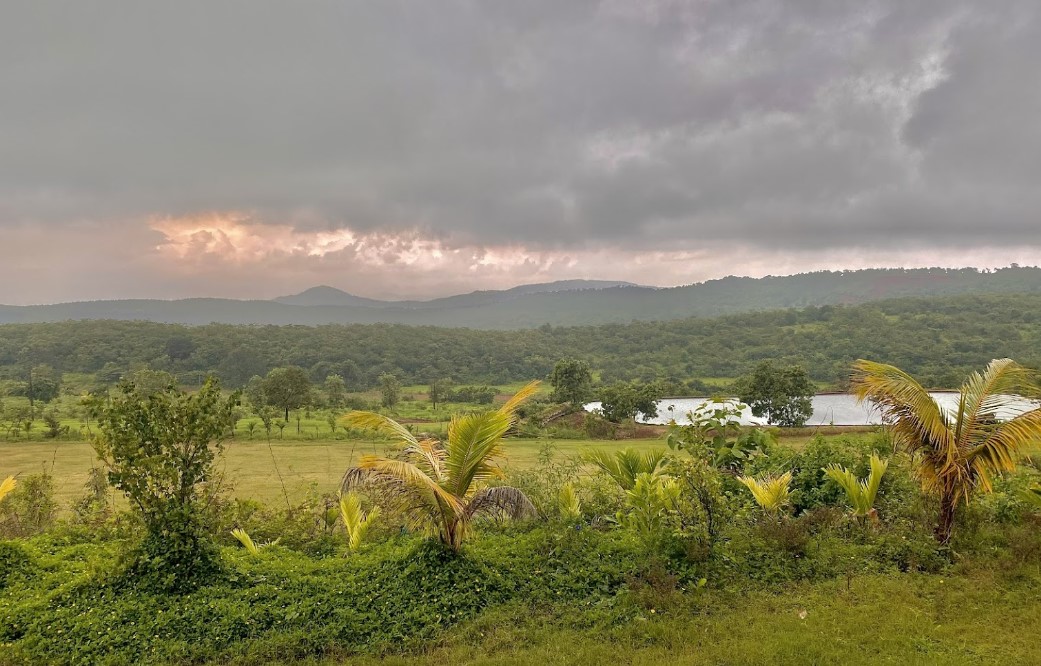 Offbeat resorts near Mumbai: A Golf Stay- view from the balcony