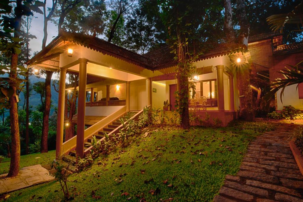 Jungle resort in Thekkady: Green Stay jungle villa view