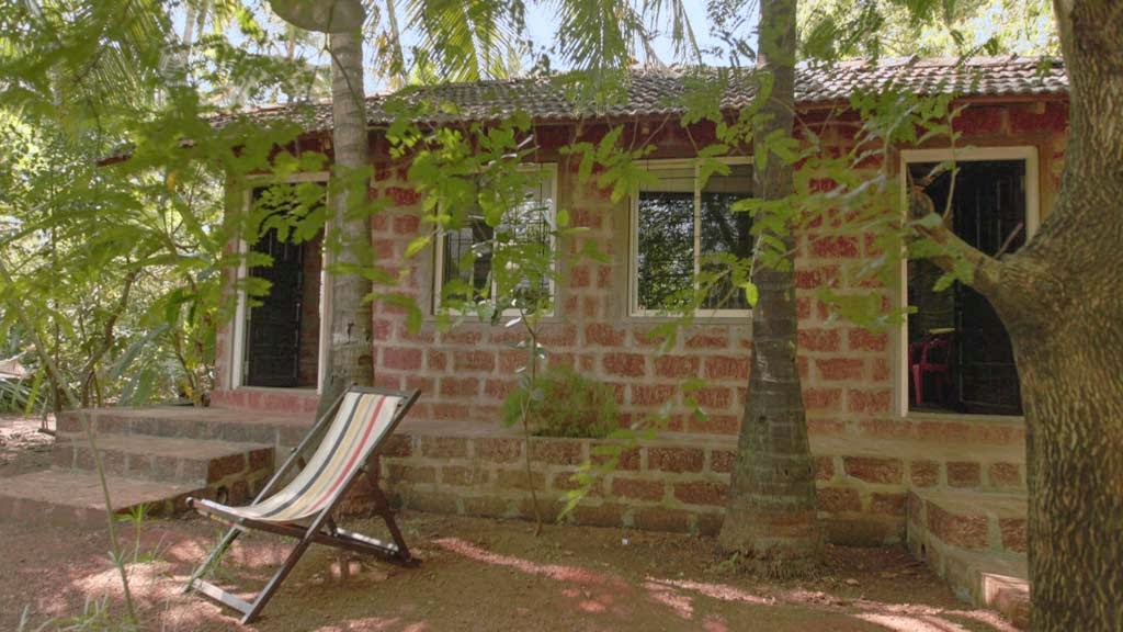 secluded homestay- property view