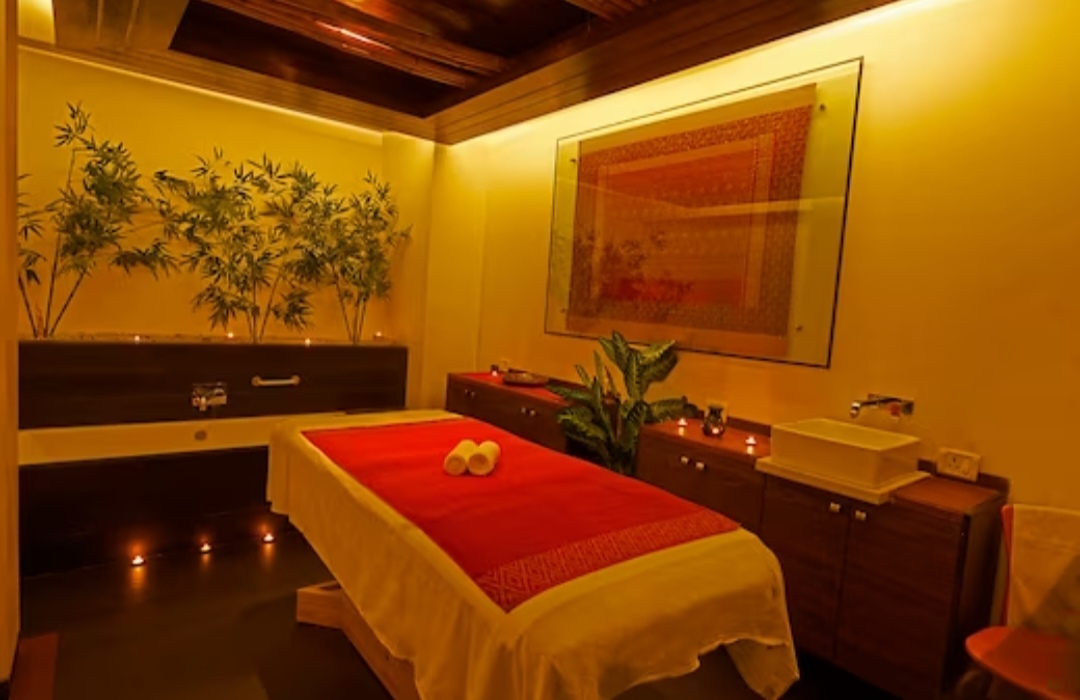 spa resorts in maharashtra: Luxury Mountain Resort And Spa, spa view