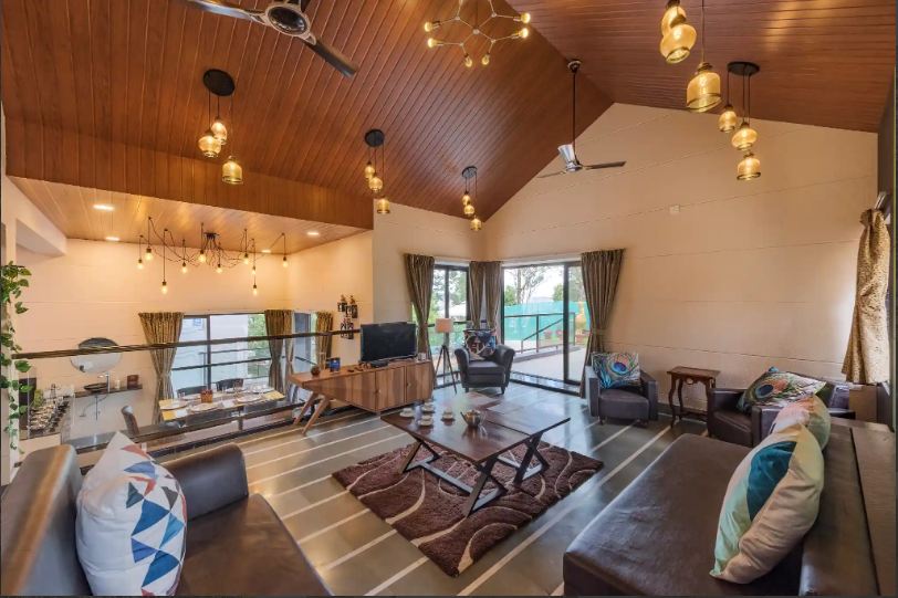 Panchgani Nature Escape lounge view