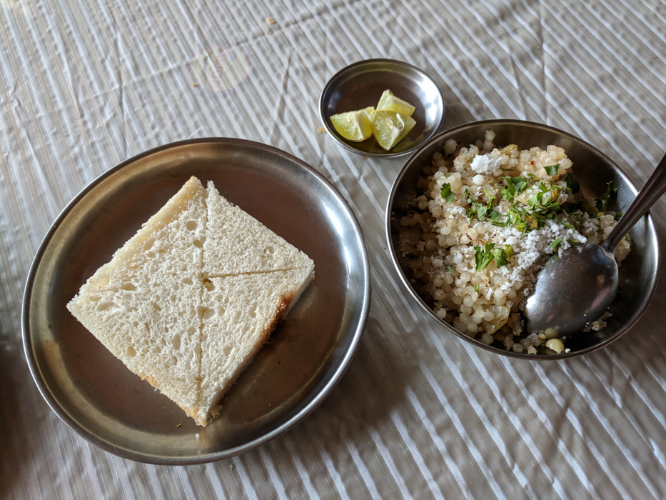 farm stay in Panchgani- breakfast