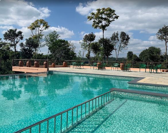 view of the infinity pool for a refreshing dip