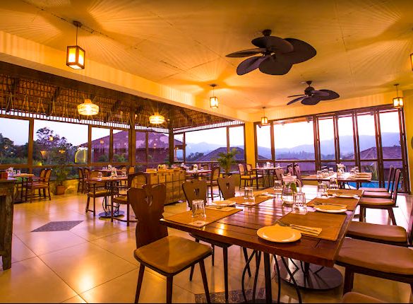 Sakleshpur resort for family-restaurant view