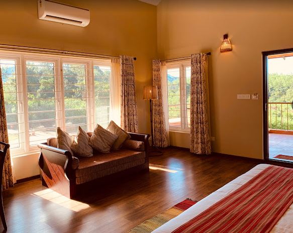 Sakleshpur resort for family- bedroom view