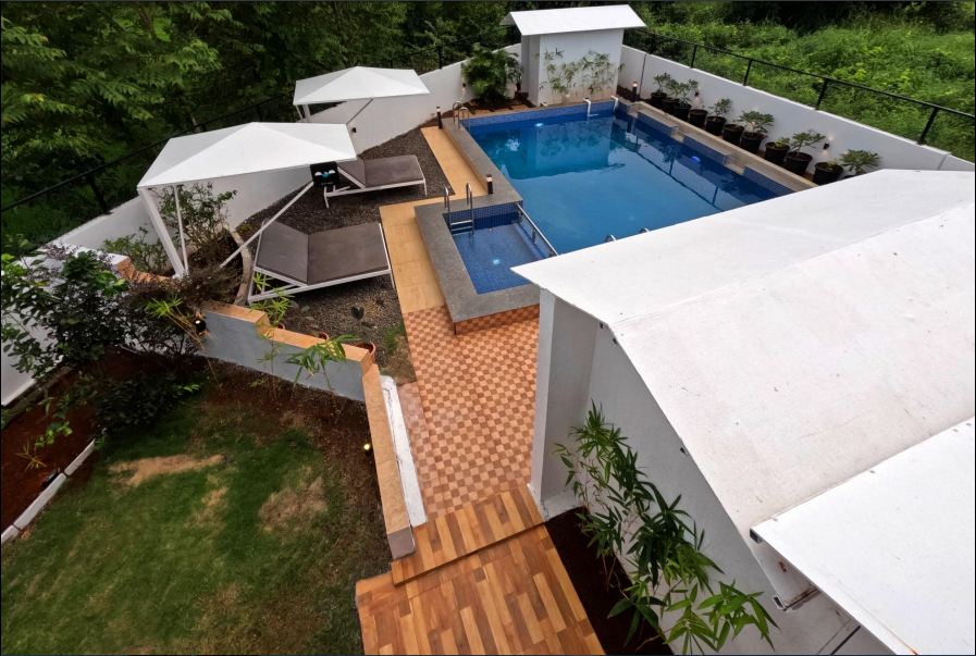 Alibaug villa with pool