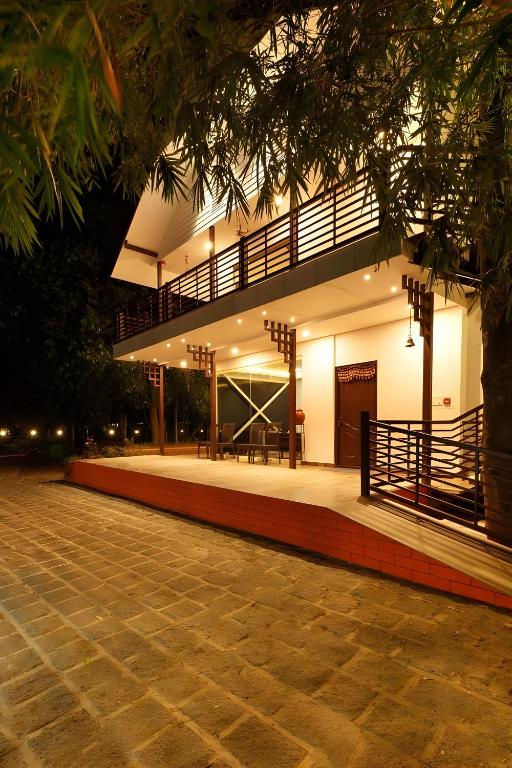 Yoga retreats in Kerala- Wellness Ayurveda Retreat  entrance of the property view