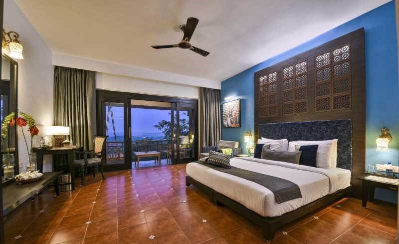 Serene Tropical Stay bedroom view