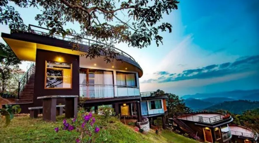 Honeymoon Resorts In India- Munnar SkyKite Resort property view