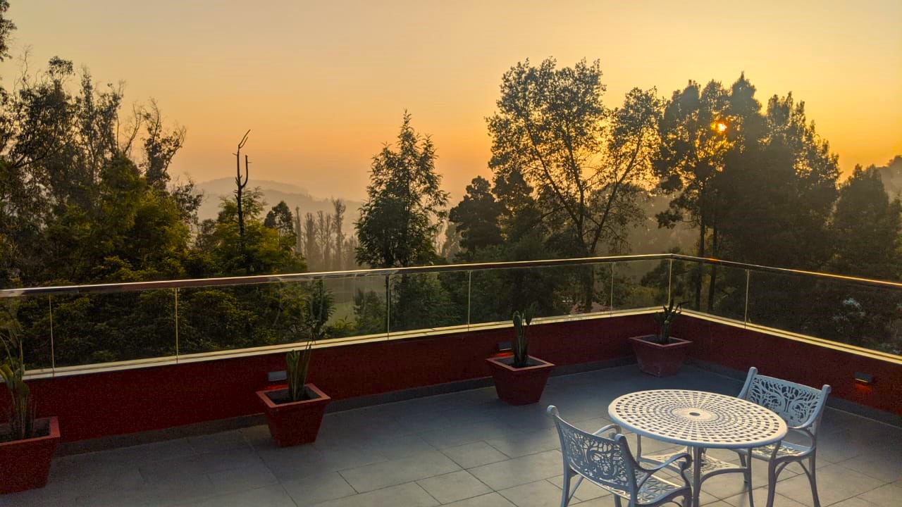 A Vintage Stay balcony view