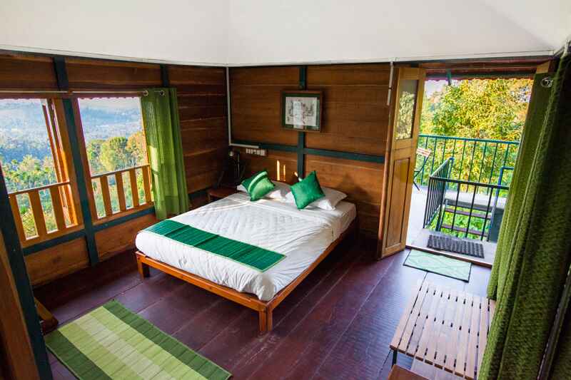 Unique Resorts In Wayanad-wildflower estate- bedroom view