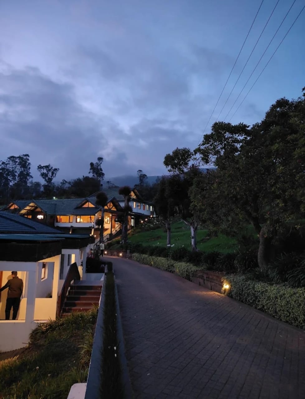 Lineup of Cottages at the Nilgiri Nature Farm Stay, one of the best boutique resorts in Ooty