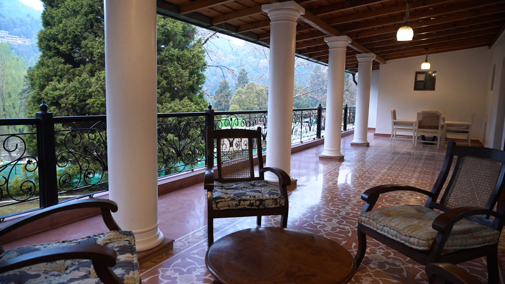 Winter Getaways From Noida at The Heritage Stay- balcony