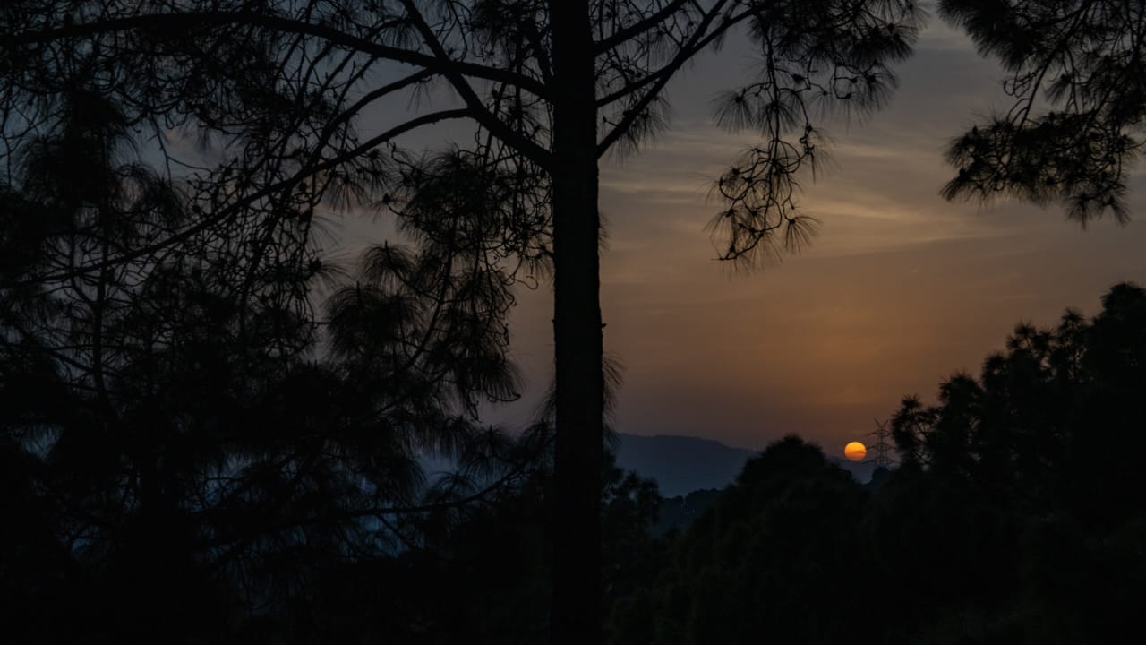 Monsoon weekend getaways in Uttarakhand at Himalayan Hideaway-view from the property