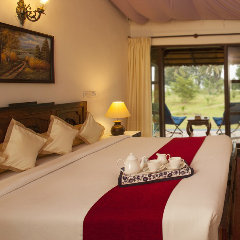 Kabini Riverside Retreat bedroom view