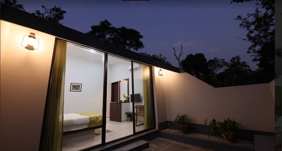 weekend getaways from bangalore within 200 km: The Nature Haven outside room view