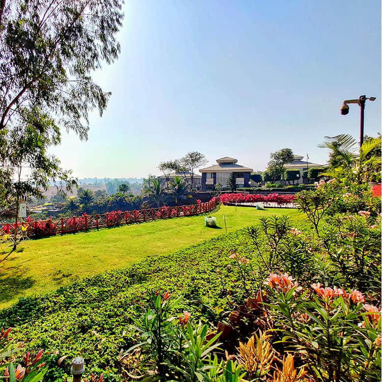 wellness resort in lonavala-garden by the property 