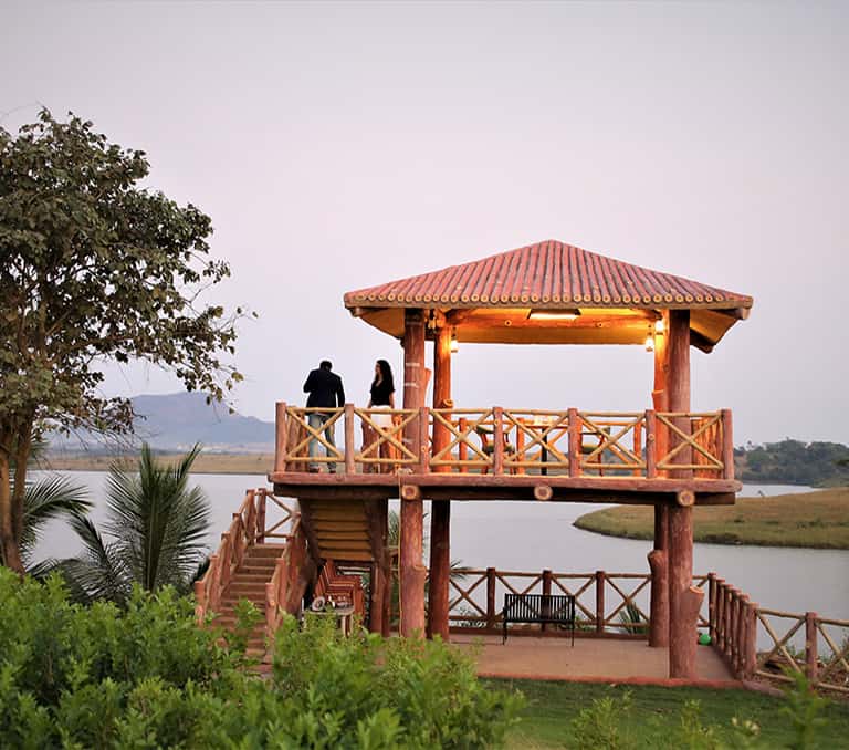 wellness resort in lonavala-gazebo