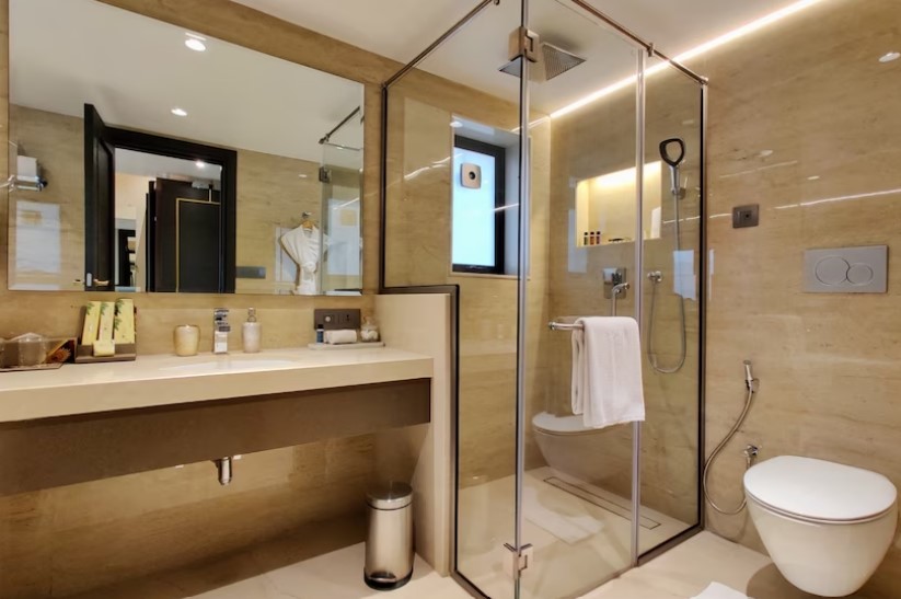 wellness resort in lonavala-shower cubicle