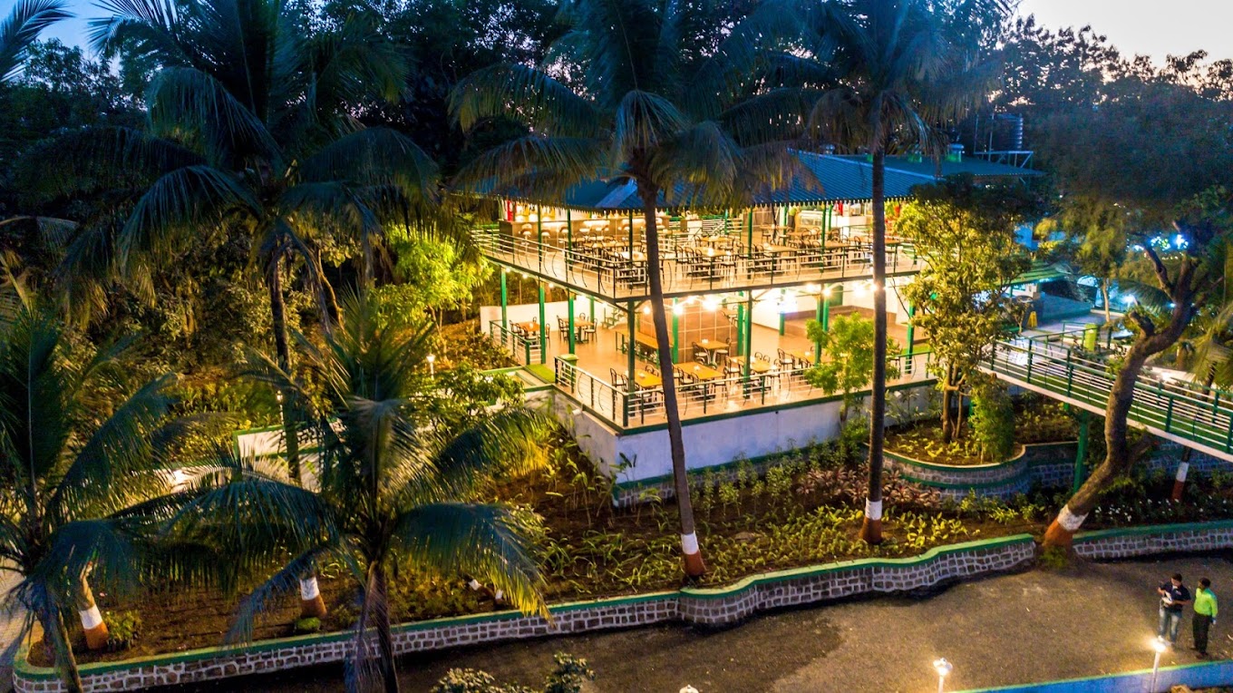 Village Stay Near Mumbai-The Organisc Stay in-house restaurant