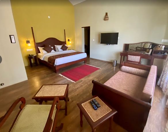 Sakleshpur Plantation Resort bedroom view