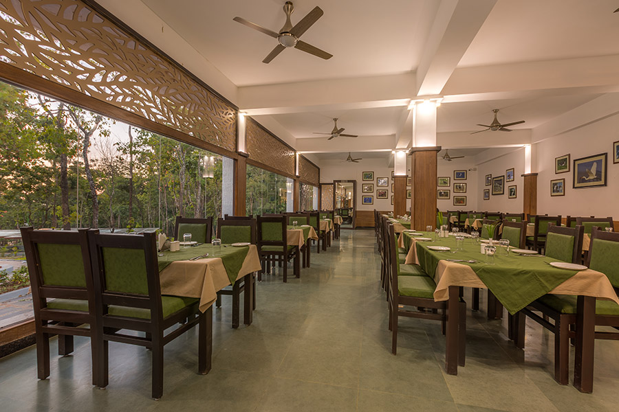 Spa Resort In Chikmagalur-The Nature Haven dining area