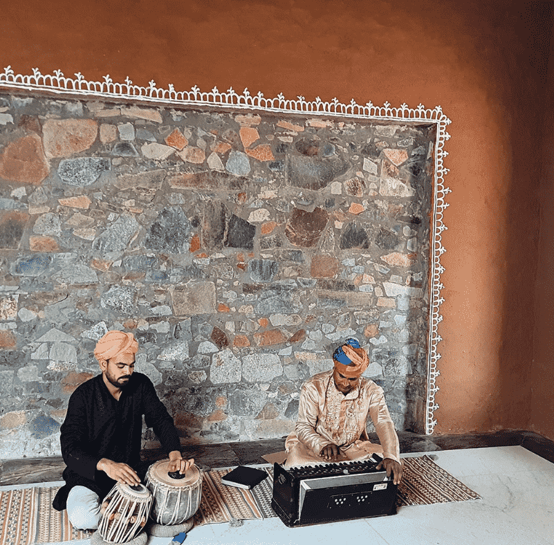 village retreat sariska traditional song