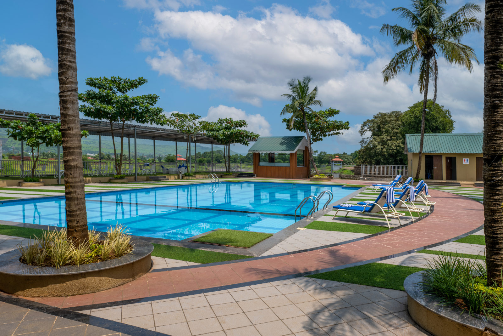 resorts with a pool & activities for corporate outing near mumbai