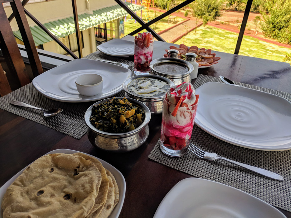 farmhouse in Mahabaleshwar-food