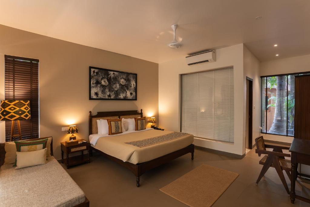 Karjat Rhodo Resort and Spa bedroom view