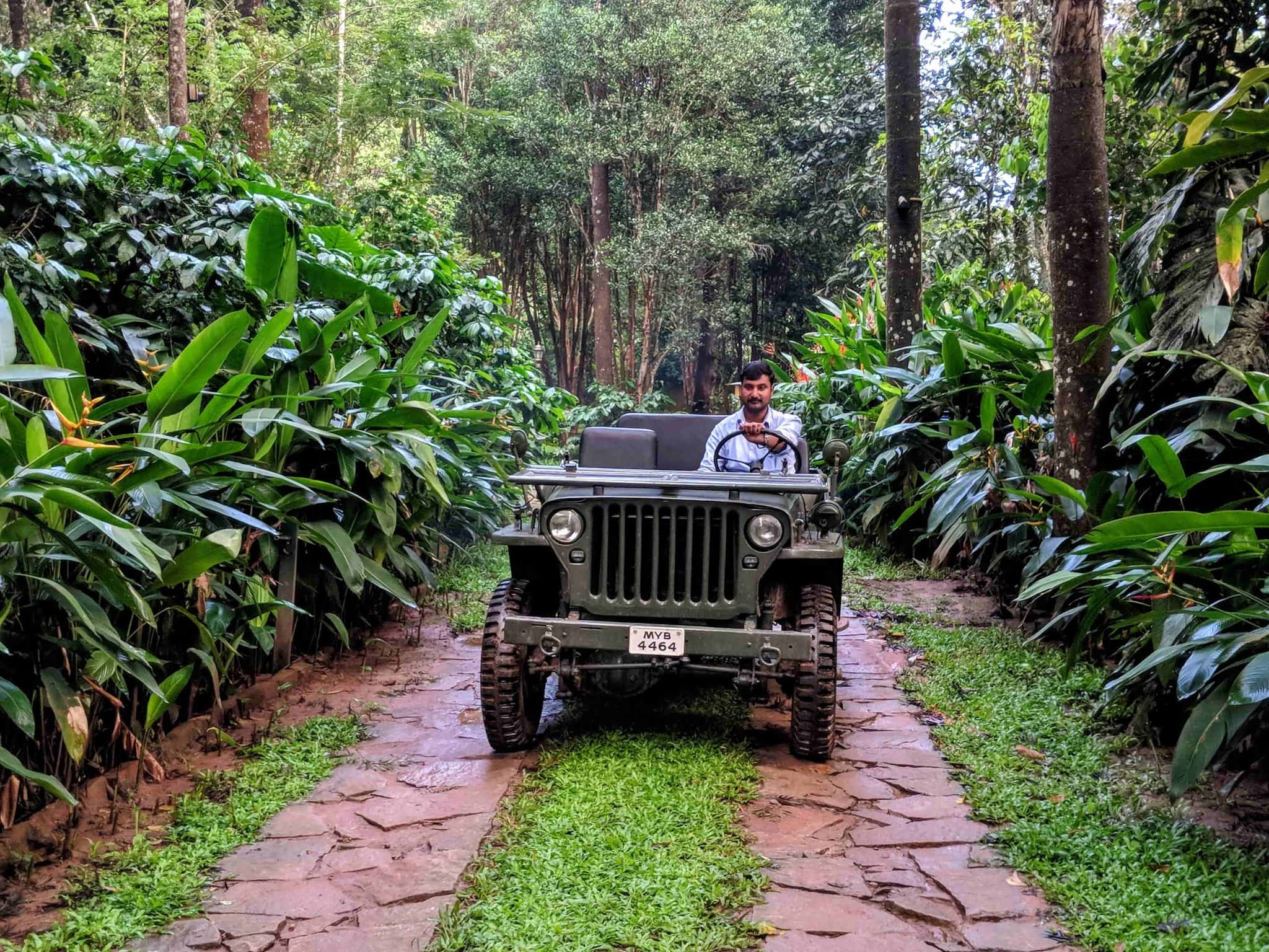 jeep safari at the Heritage Plantation Stay