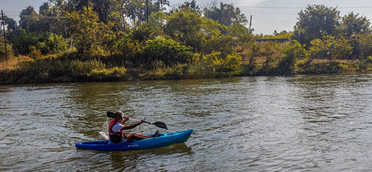 kayaking