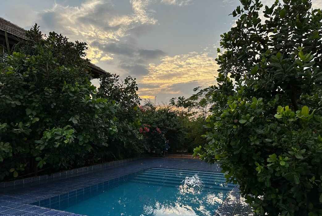 poolside