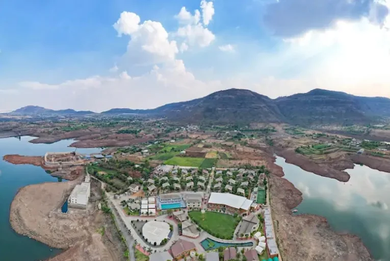 Kid friendly resorts in Pune bird-eye-view